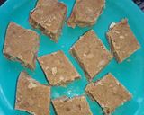 A picture of step 6 of Atta Gur Burfi.