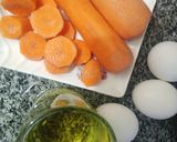 Foto del paso 1 de la receta: Queque de zanahoria 🥕💕
