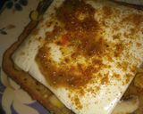 A picture of step 3 of Corn & mushroom cheese sandwich.