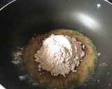 A picture of step 1 of Ragi Halwa.