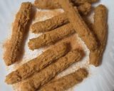 Foto del paso 10 de la receta: Churros saludables de copos de avena con canela y glicina 😋 al horno, sin azúcar, sin harina