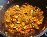 Foto del paso 2 de la receta: 335. Fideuà melosa de verduras con garbanzos vegana