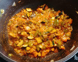 Foto del paso 2 de la receta: 335. Fideuà melosa de verduras con garbanzos vegana