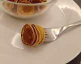 A picture of step 6 of Tik tok viral pancake cereal.