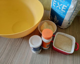 A picture of step 1 of Banana cake.