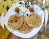 A picture of step 1 of TIL GUD ROTI / TIL GULACHI POLI.