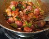 A picture of step 1 of CHUTNEY PARTY : 1. Green Peas 2. Onions & Curry Leaves 3. Peanuts Chutney.