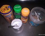 A picture of step 1 of Mayo Sandwich.