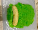 Foto langkah ke 4 dari resep Es Pisang Ijo.