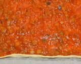 Foto del paso 5 de la receta 199. Hojaldre de Calabacín, Pisto y Jamón Cocido