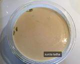 A picture of step 3 of Rabri Malpua.