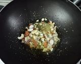 A picture of step 2 of Lauki Halwa (Bottle gourd Halwa).