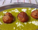 Paneer Kofta in spinach sauce recipe step 10 photo