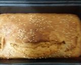 A picture of step 10 of Eggless homemade brown bread without yeast.