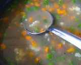 A picture of step 4 of Ragi Soup.