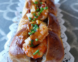 Foto del paso 19 de la receta: Brioche de panceta ibérica, piquillos y gambas