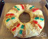 Foto del paso 12 de la receta: 34.🍩Roscón de Reyes al ron. 👑👑👑