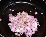 A picture of step 2 of Corn and Onion Raita.