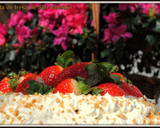 Foto del paso 1 de la receta: Tarta de fresas de San Valentín