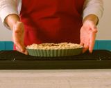 A picture of step 21 of Sweet Chestnuts and Walnuts Tart, Crumble Topping.
