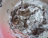 Foto langkah ke 2 dari resep Choco Cashew Cookies Ekonomis (kukis kacang mete).