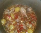 A picture of step 4 of Chicken biryani.
