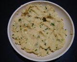 A picture of step 1 of Aloo paneer kofta curry.