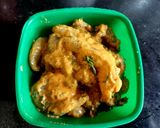 A picture of step 2 of Prawns Dum Biriyani.