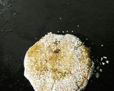 A picture of step 11 of Tikki Pav Burger.