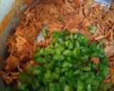 A picture of step 5 of Tikka roll.