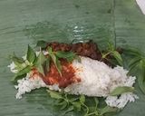 Foto langkah ke 12 dari resep Nasi Bakar Cumi Tempe.