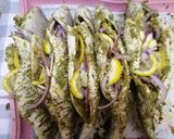 صورة لخطوة 5 من وصفة سمك بالليمون مع صوص الليمون الاخضر 🍋🐟