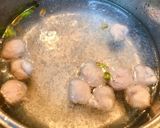 Hình bước làm 2 của món Canh Bầu Nấu Mọc