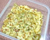 Foto langkah ke 7 dari resep Macaroni Schottle Kukus tanpa Susu Full Cream.