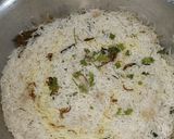 A picture of step 4 of Hyderabadi chicken dum biryani.