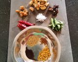 A picture of step 1 of அல்லம் பச்சடி (இஞ்சி சட்னி) (Allam pachadi recipe in tamil).