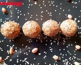 A picture of step 4 of Sesame Peanuts Ladoos (Sugarfree).