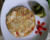 Foto langkah ke 6 dari resep Menu Sarapan Diet: Telur Tahu Paprika.