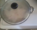 A picture of step 1 of Old Fashioned Brown Beans.