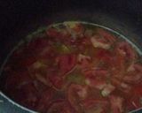 A picture of step 1 of Jeera rice with dal fry.