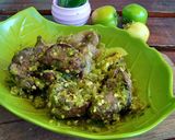 Foto langkah ke 4 dari resep Ati Ampela Sambal Ijo.