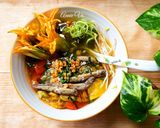Hình bước làm 2 của món Canh chua cá kèo bông bí