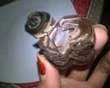 Foto langkah ke 9 dari resep Coklat Praline isi Ganache Greentea.