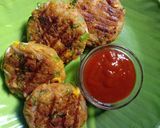 A picture of step 3 of Potato vegetables patties.