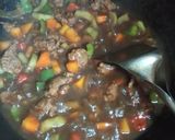 Foto langkah ke 4 dari resep Blackpepper beef /sapi lada hitam 200g utk 1 rumah.