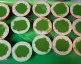 Foto langkah ke 11 dari resep Tape Singkong isi Sarikaya Pandan Suji.