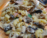 Foto del paso 4 de la receta: Coditos con salsa Alfredo