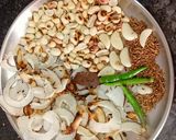 A picture of step 2 of Stuffed Brinjal Masala Fry.