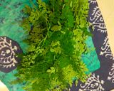 A picture of step 1 of Moringa Leaves and Potato Subzi.