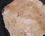 A picture of step 2 of Bysan ki roti.